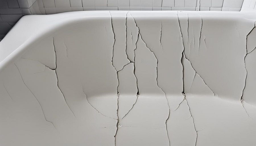 Cracks and Chips Bathtub