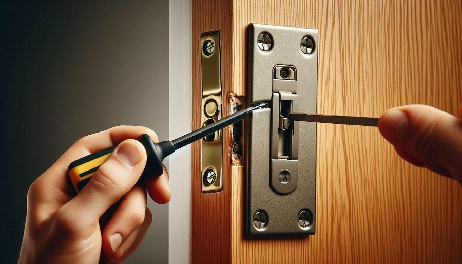 Misaligned Latch - Door Lock Fixing in Dubai