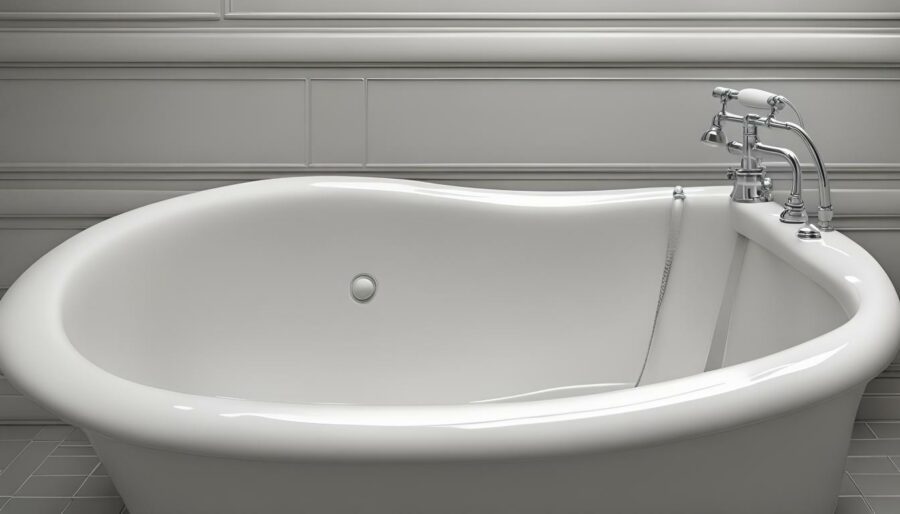 Uneven Bathtub Surface