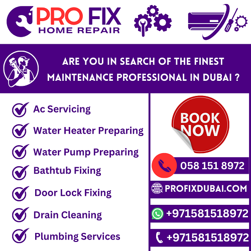 AC Repair, Water Pump, and Plumbing Solutions in Dubai