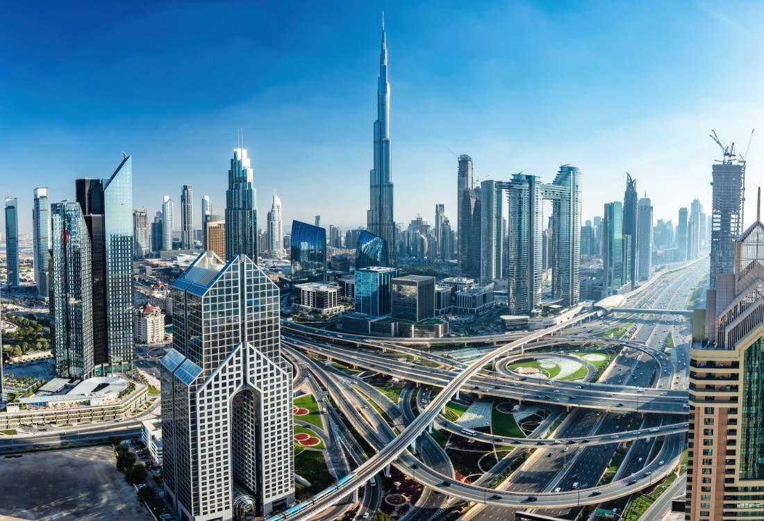 Burj Khalifa in Dubai | modern city